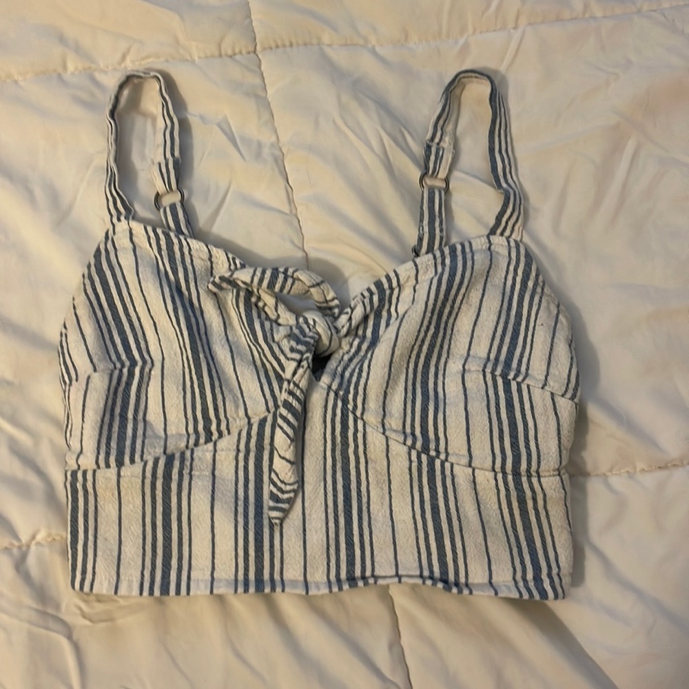 Hollister cropped tank top